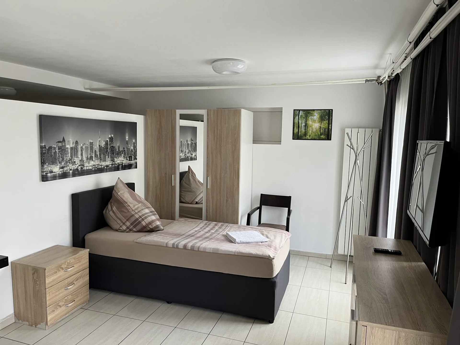 Apartment-Studio der Pension Danhof in Schifferstadt